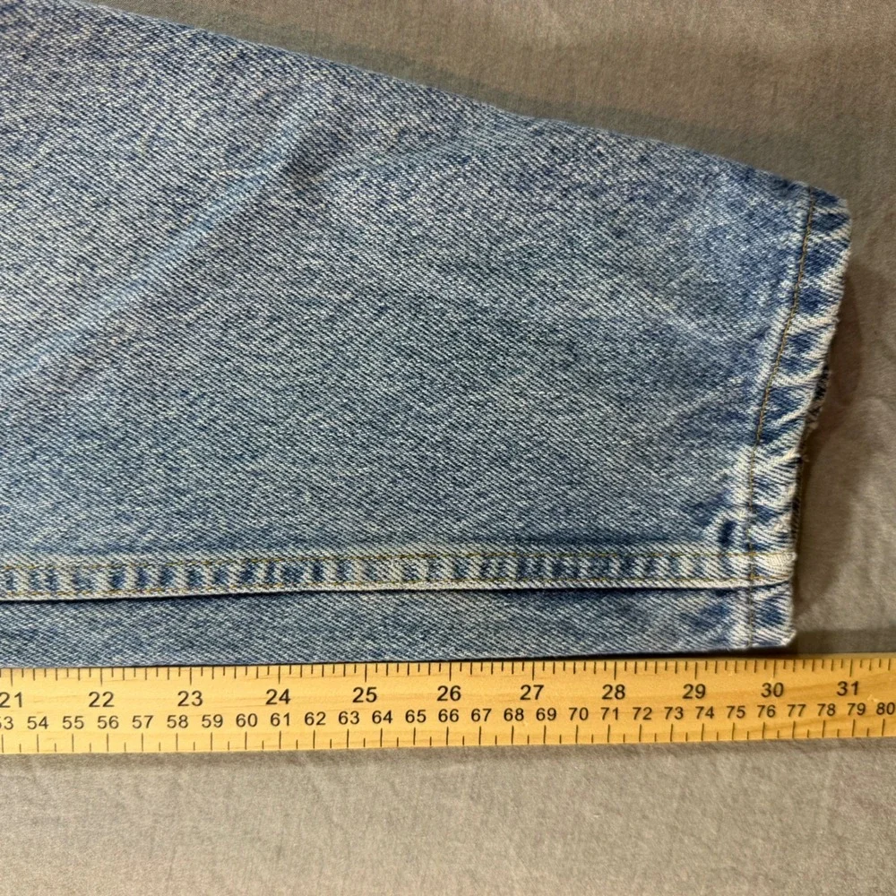 Levi's 550 Relaxed Fit Jeans Mens 29x30 Light Wash Fair Vintage 90s Tapered